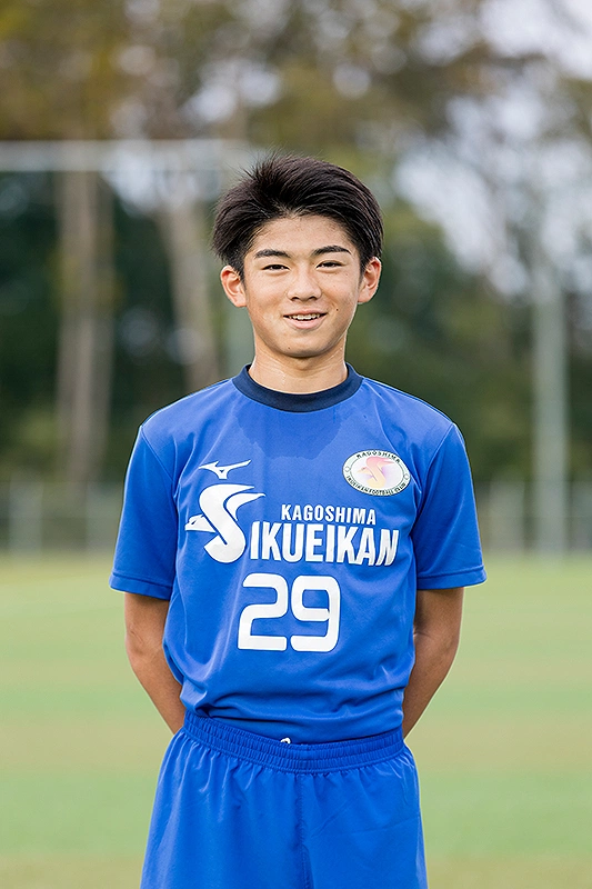 中学校3年 瀨戸口 樹さん（霧島市立富隈小学校出身）