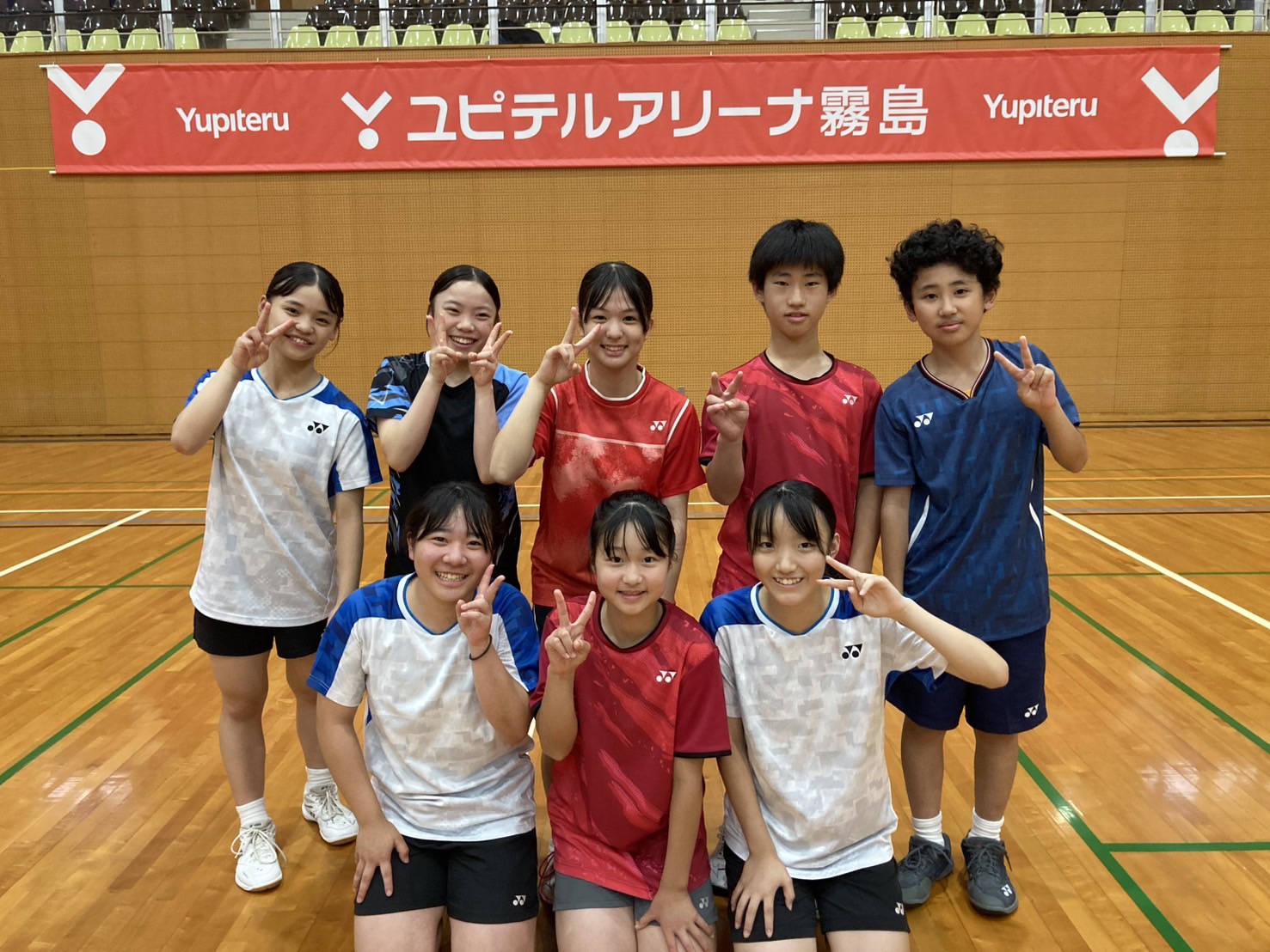 第４０回鹿児島県ジュニアバドミントン大会